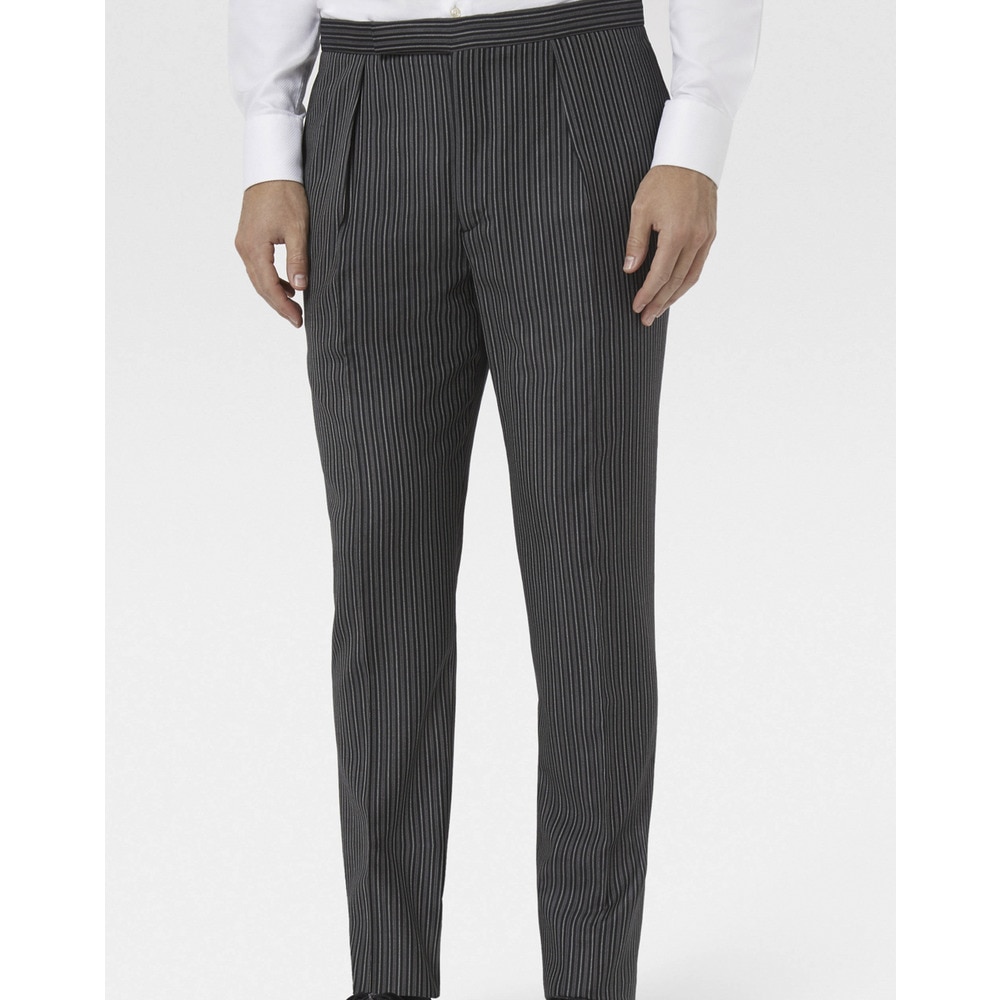 Hackett - Pantalón de vestir de hombre classic con estampado a rayas.