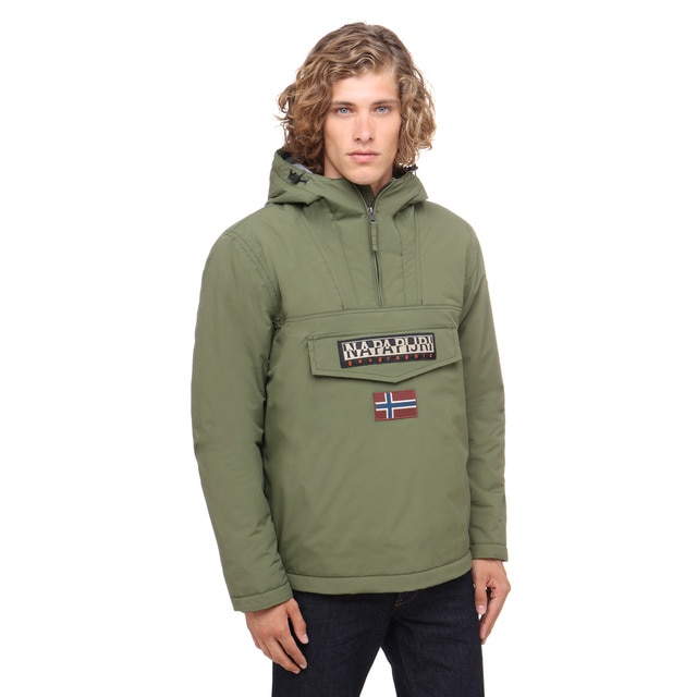 Abrigo de hombre Napapijri Rainforest Winter con capucha y bolsillo