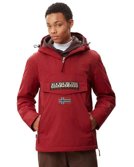 Abrigo de hombre Napapijri Rainforest Pocket con capucha y bolsillo