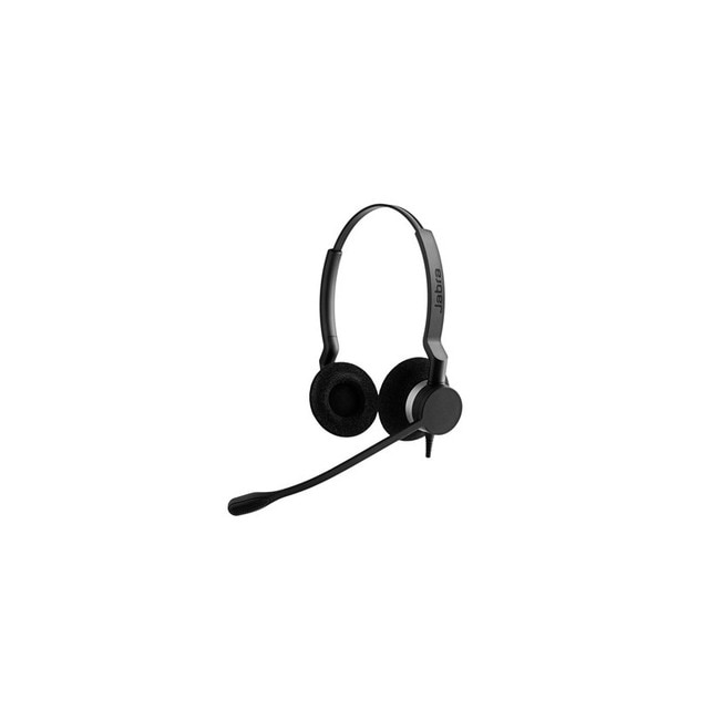 Auricular Con Micrófono - Jabra - BIZ 2300 USB Microsoft Lync Duo Monoaural Diadema Negro