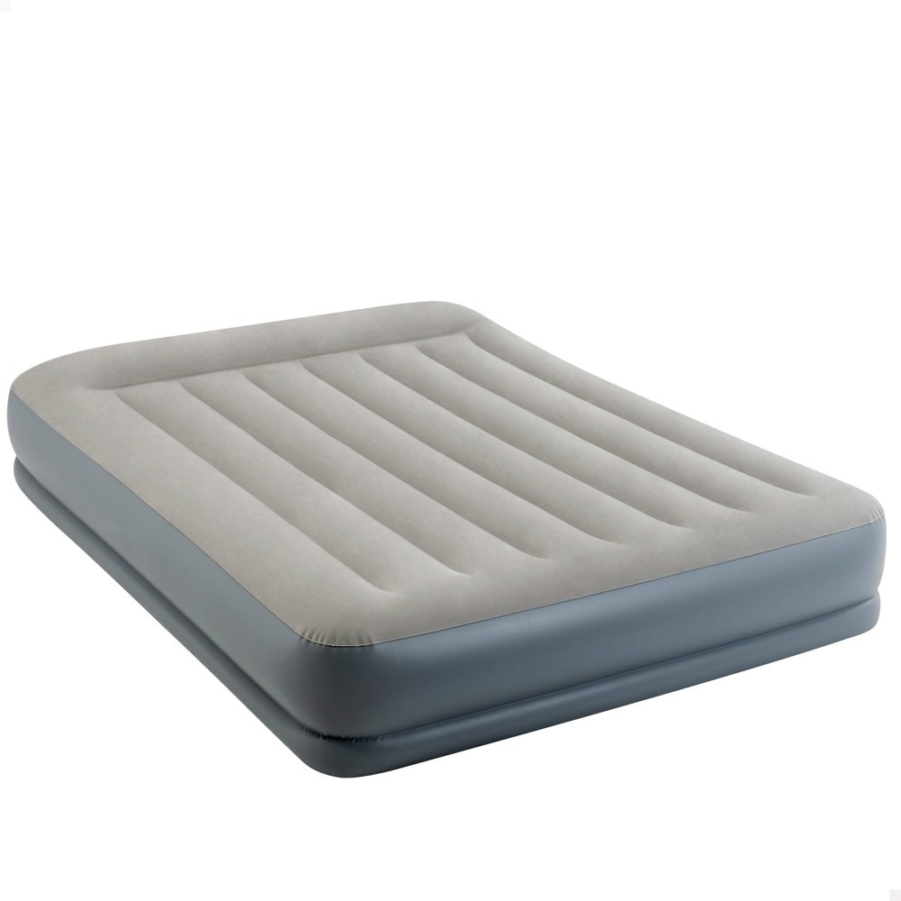 Intex - Colchón hinchable doble Dura-Beam Standard Pillow Rest Mid-Rise Intex.