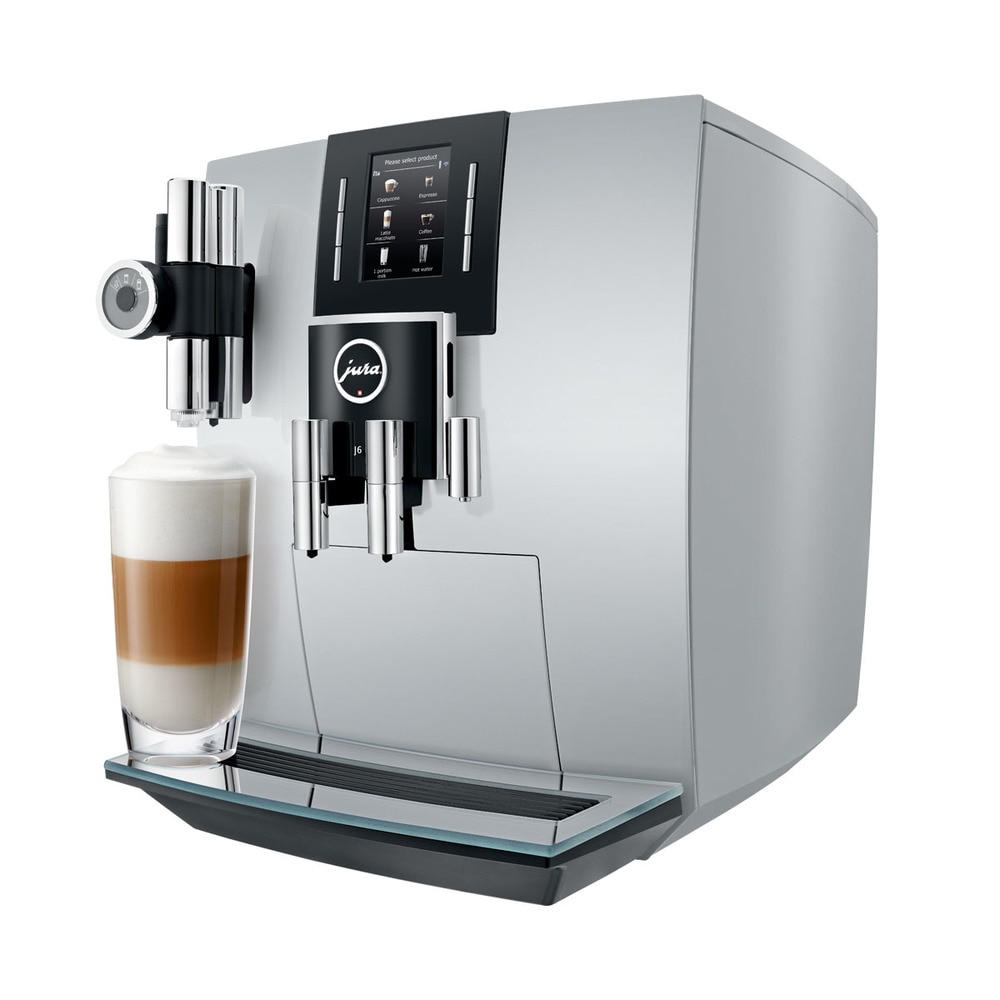 Cafetera súper automática JURA J6 Brilliant Silver