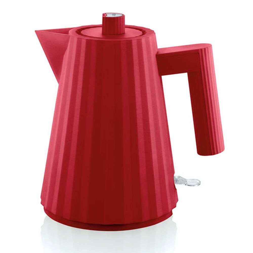 Hervidor Alessi Mdl06/1 R Plisse rojo 1 litro