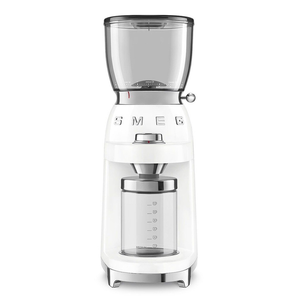 Molinillo de café blanco CGF01WHEU SMEG