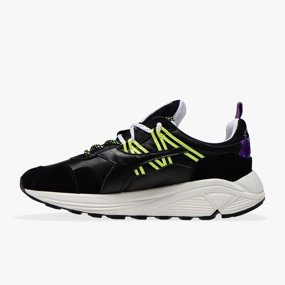diadora rave leather pop sneakers