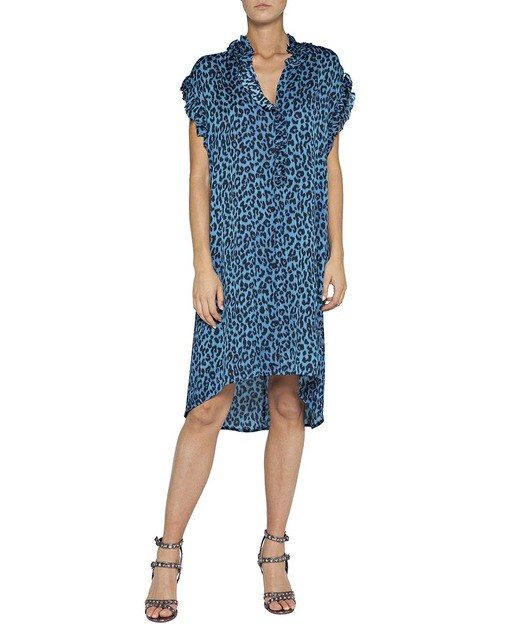 Replay Print Vestido De Mujer Animal Sin En Mangas vmn0Oy8wN