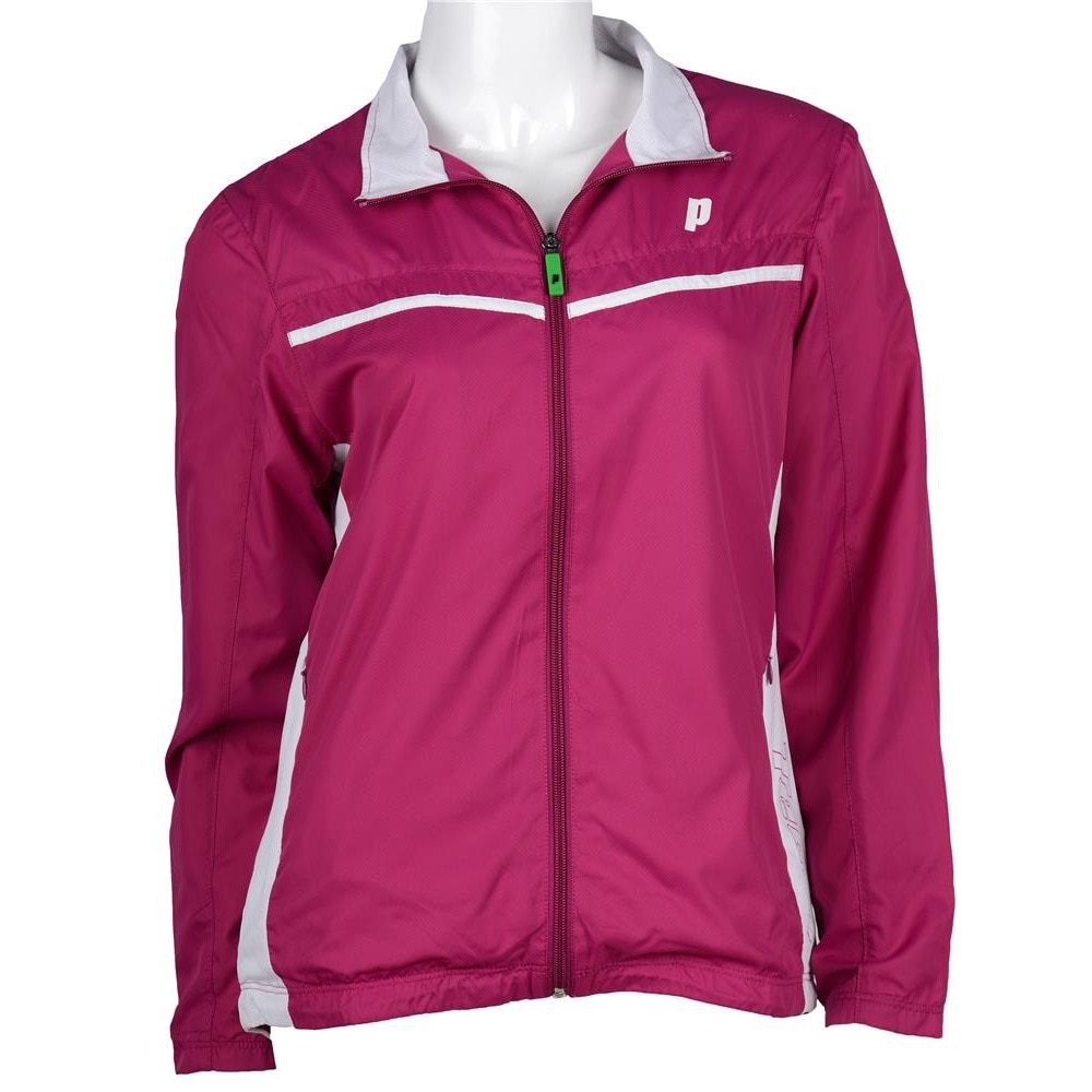 Prince Chaqueta de niños Jr Warmup G Morado / Blanco