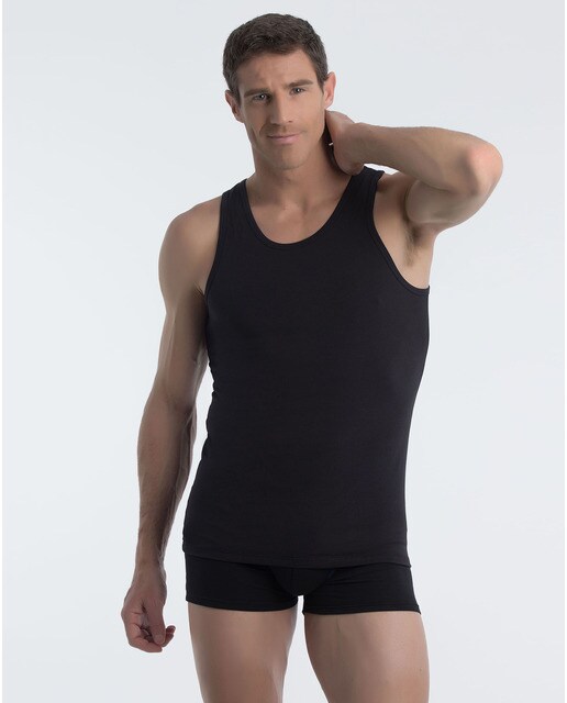 camiseta interior hombre tirantes