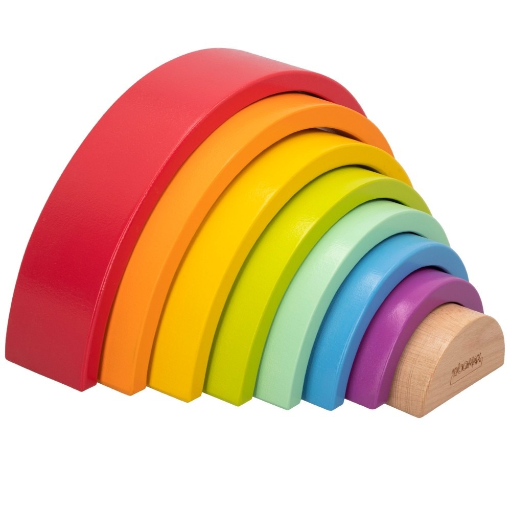 Arcoíris de madera Woomax