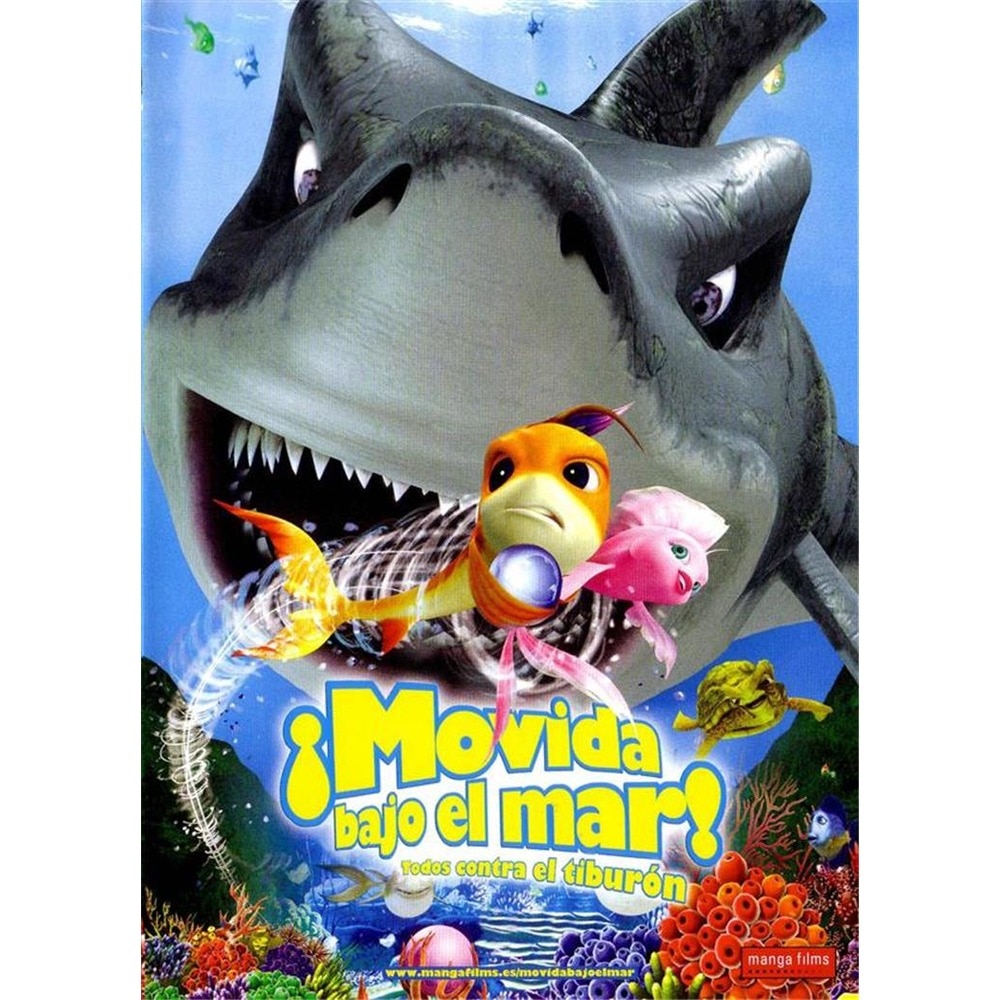 Movida Bajo El mar shark bait dvd