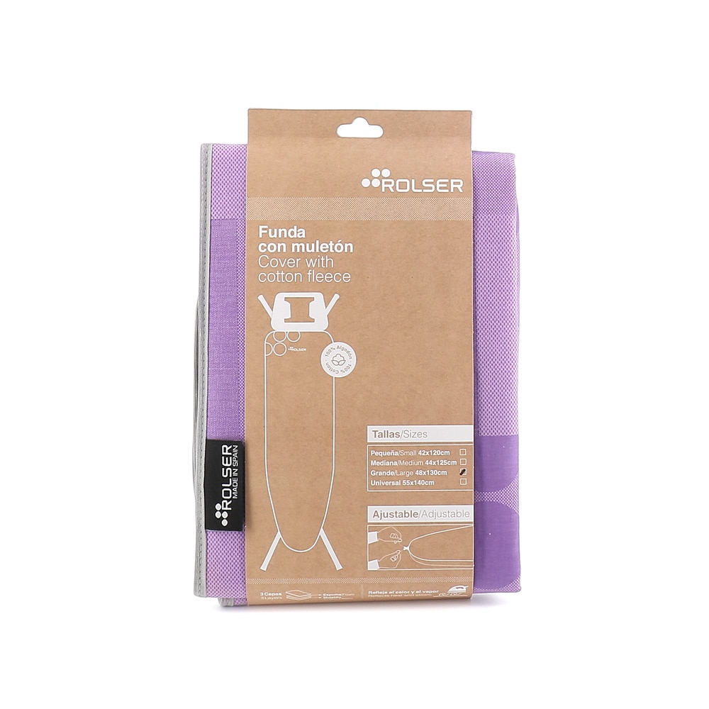 Rolser - Funda tabla de planchar Muleton 130 x 48 Rolser.