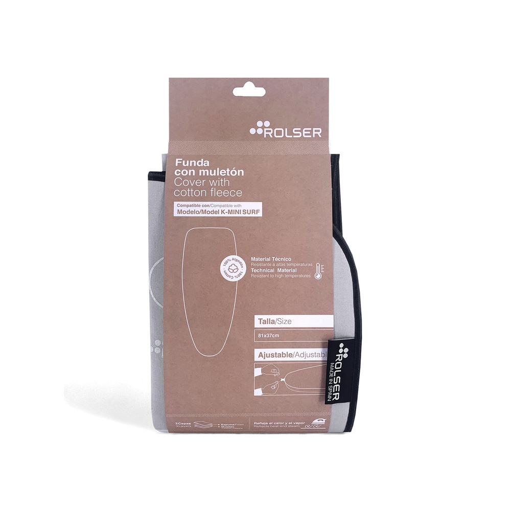 Rolser - Funda tabla de planchar MiniSurf Rolser.