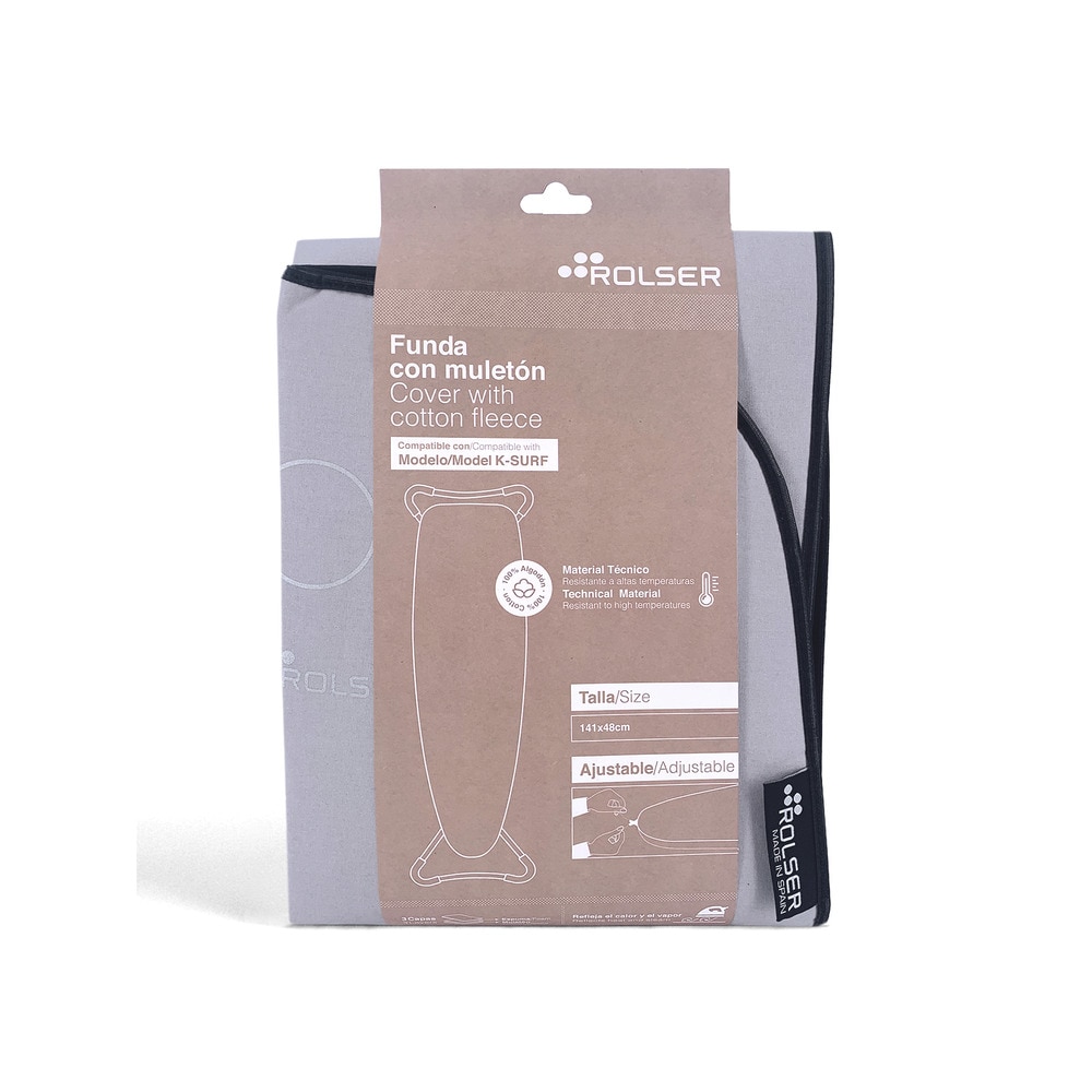 Rolser - Funda tabla de planchar Surf Muleton 141 x 48 Rolser.
