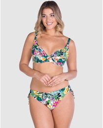 Dolores De Braga Altura Bikini Estampada Media Cortés SUzGqVpM