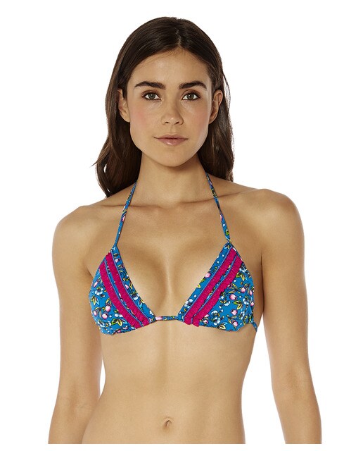 Con Estampado Bikini De Mujer Floral Onades Top Azul HI2ED9