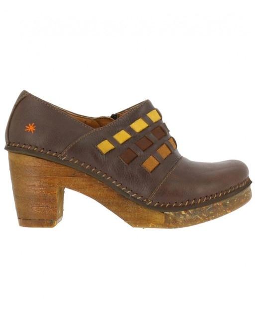 ART - Zapatos De Salón De Mujer De Piel Marrón