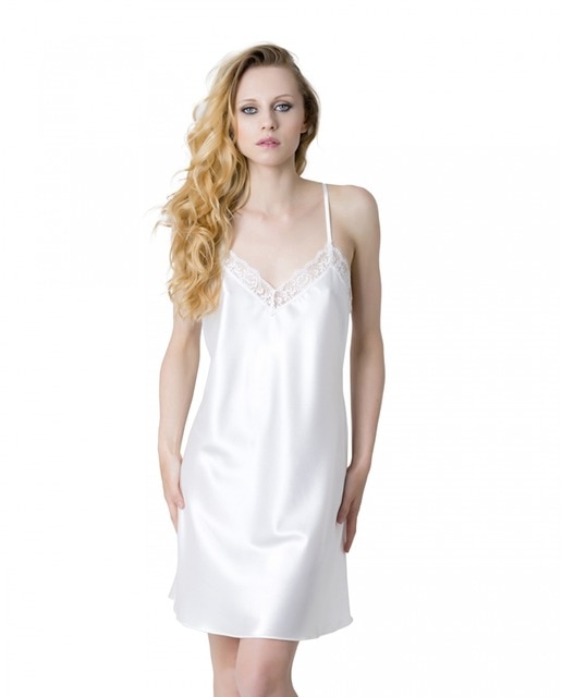 Camisón de mujer de LOHE blanco de tirantes · Moda · El Corte Inglés