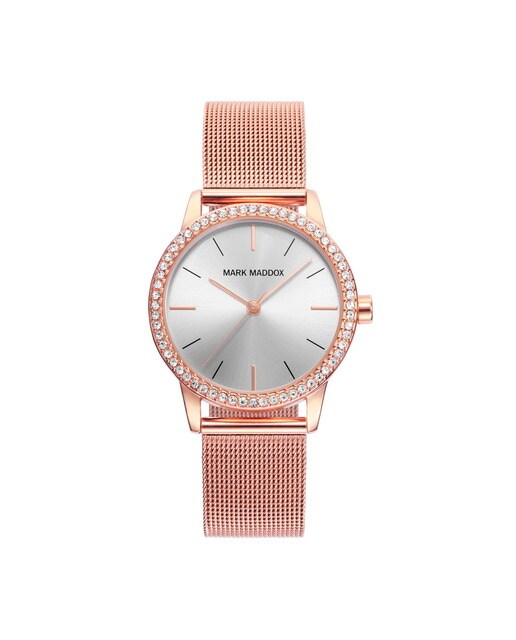 Reloj de mujer Mark Maddox de brazalete de acero IP rosado Relojes Mujer Mark Maddox Joyería y Relojes · Moda · El