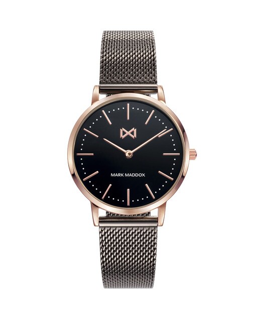 Reloj de mujer Mark Maddox Greenwich de acero con IP negro y Relojes Mujer Mark Maddox Joyería y Relojes · Moda · El