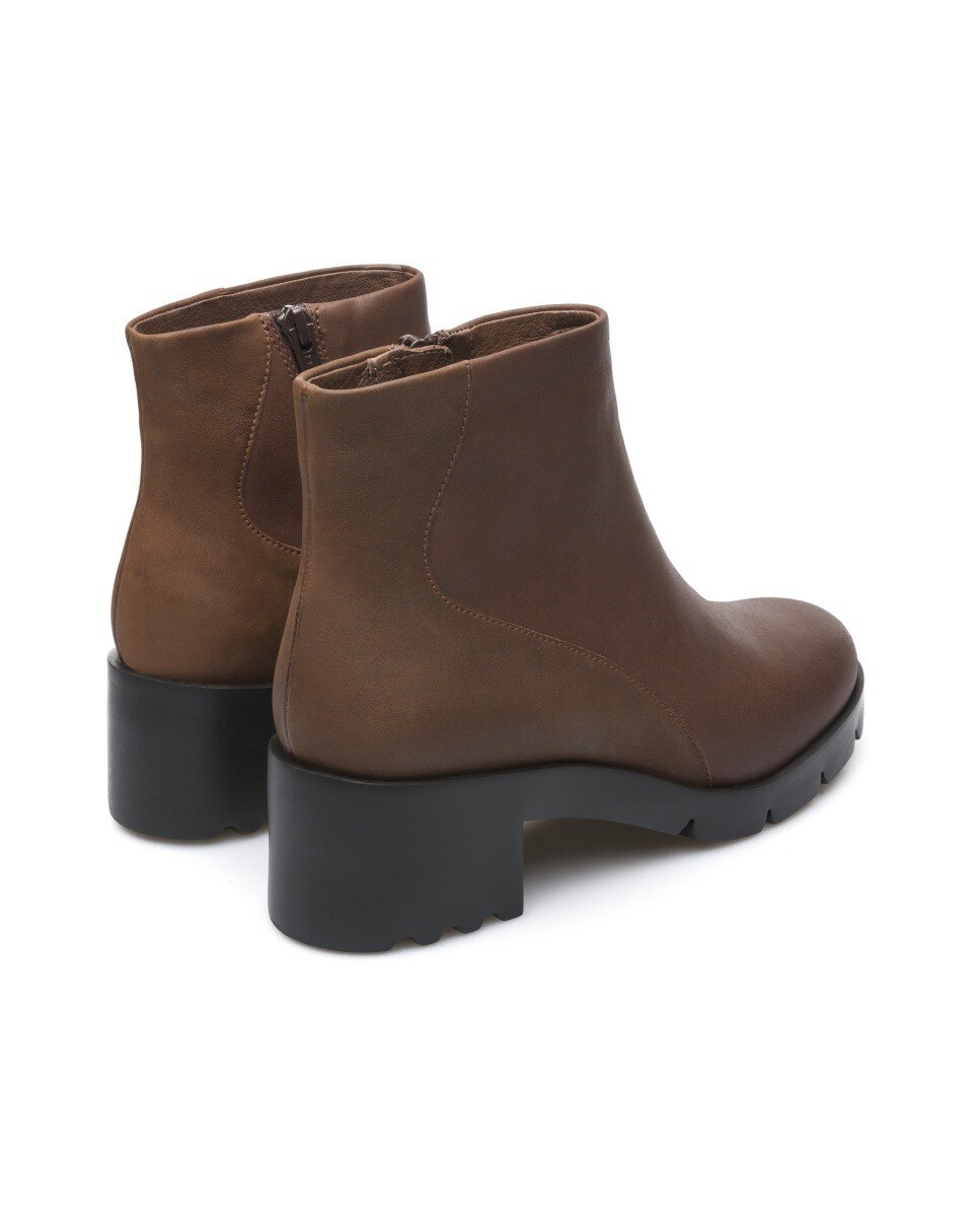 Botas de mujer Camper de piel vacuna marrón Wanda · Moda · El Corte Inglés