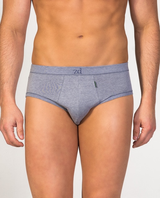 Slip de hombre ZD de algodón en azul · Moda · El Corte Inglés