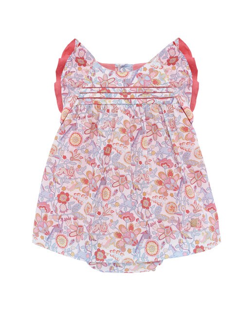Bebé Niña De Pili Y Vestido Carrera Estampado Algodón Cubrepañal xoWQerCdB