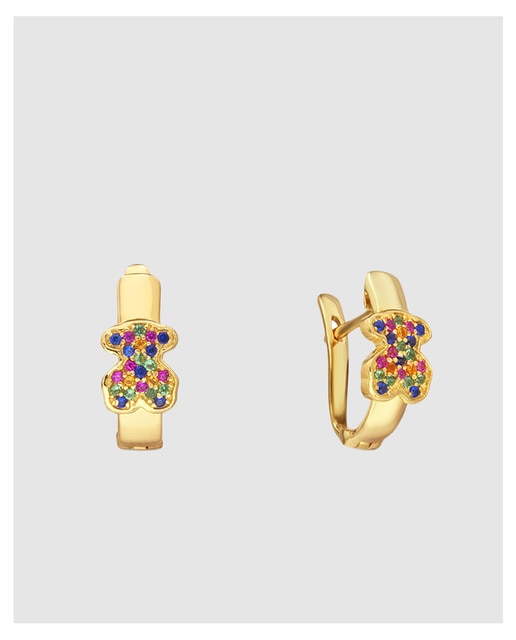 Tous Mujer Colgante Tous Good Vibes Bu00faho De Plata Vermeil Con