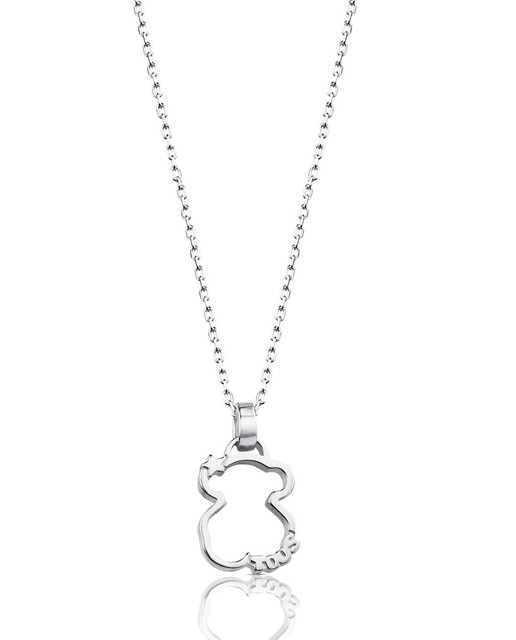 Anillo Tous Mujer De Plata Anilla Con Oso (16mm, Colección Hold