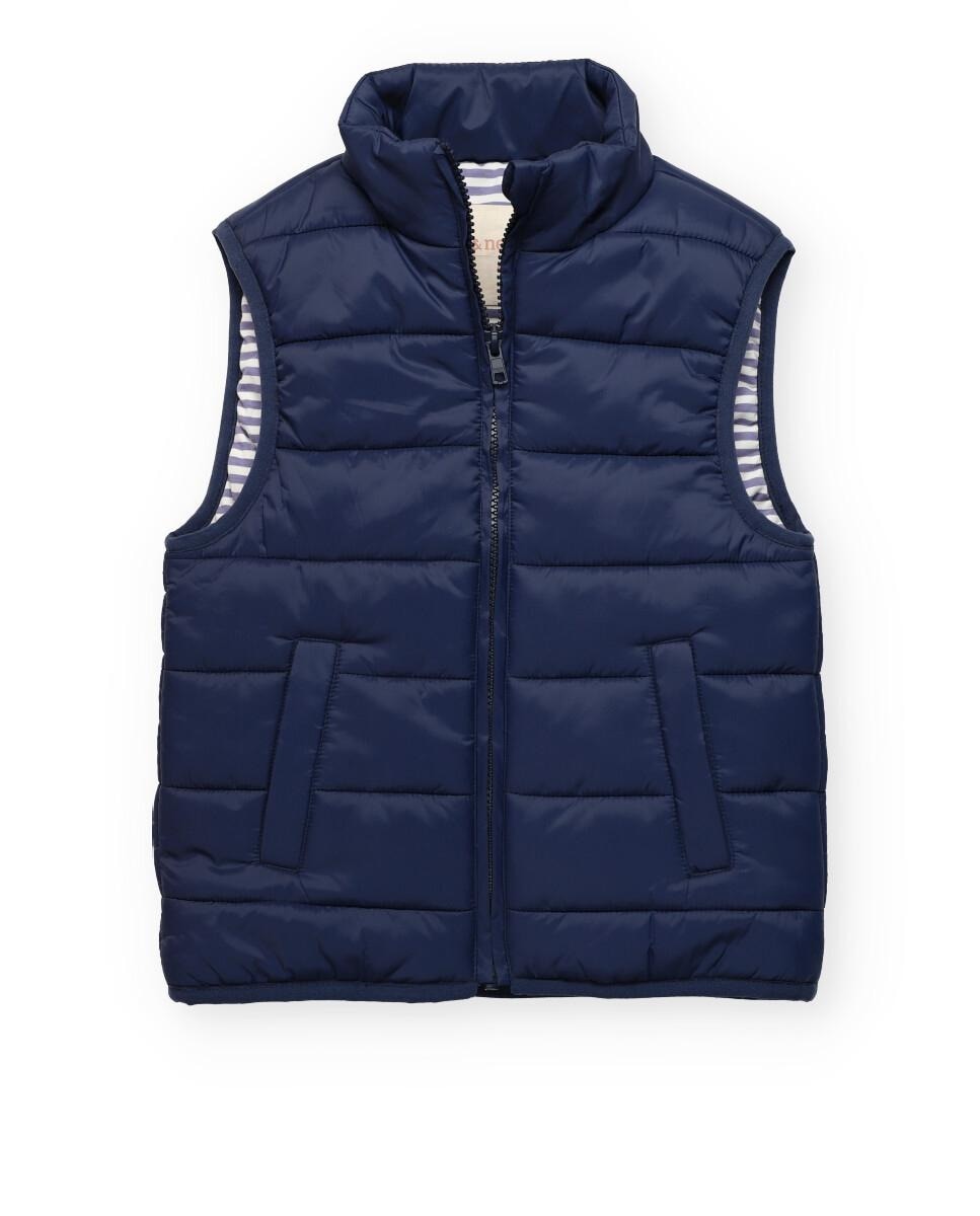 Chaleco de bebé niño guateado azul marino · Neck and Neck · Moda · El