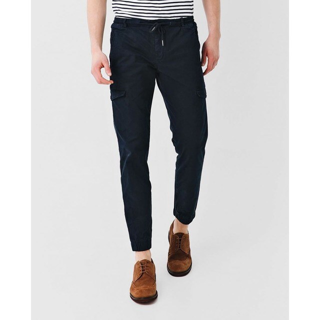 Algodón De Azul Cinco Bolsillos Pantalones Hombre Scalpers rCBoxde