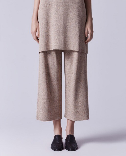 Pantalones de mujer · Moda · El Corte Inglés · 18 Pantalón de mujer Adolfo Dominguez marrón cropped