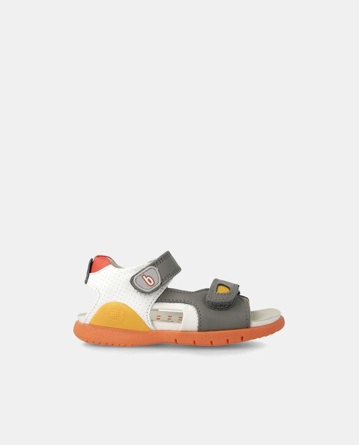 Bebé Piel Sandalias De En Niño Multicolor Biomecanics bgY7f6y