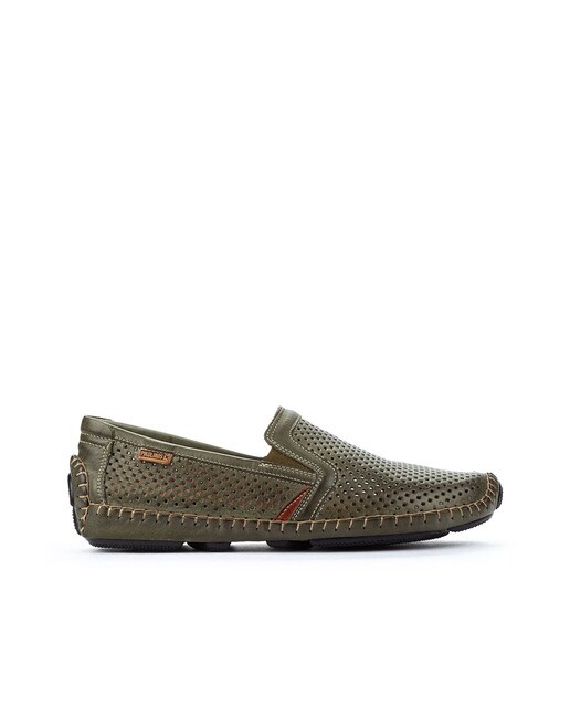 mocasines grises hombre