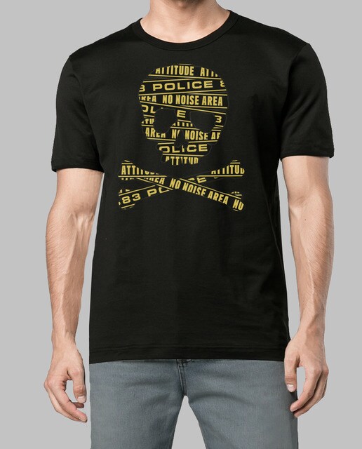 Con Negra Calavera 883 Hombre De Camiseta Police EYDHWI29