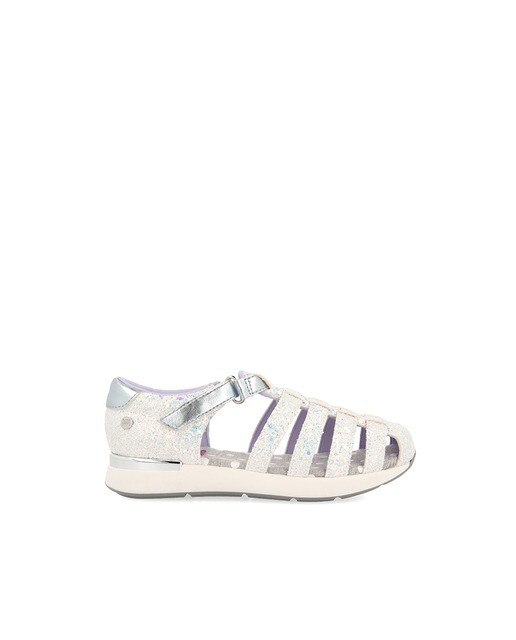 Sandalias de niña Gioseppo purpurina con cierre velcro Sandalias de niña Gioseppo purpurina con cierre velcro