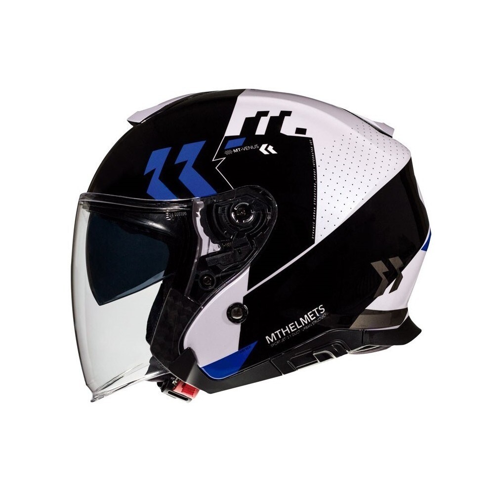 Mt Helmets - Casco de moto Of504Sv Thunder 3 Sv Jet Venus Mt Helmets.
