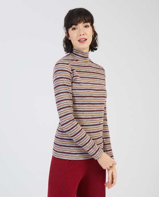 camisetas manga larga mujer el corte ingles