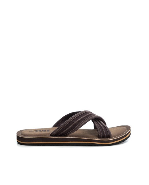 De Color Marrón Xti · El Moda Hombre Lona Sandalias Corte Inglés MqUzSVp