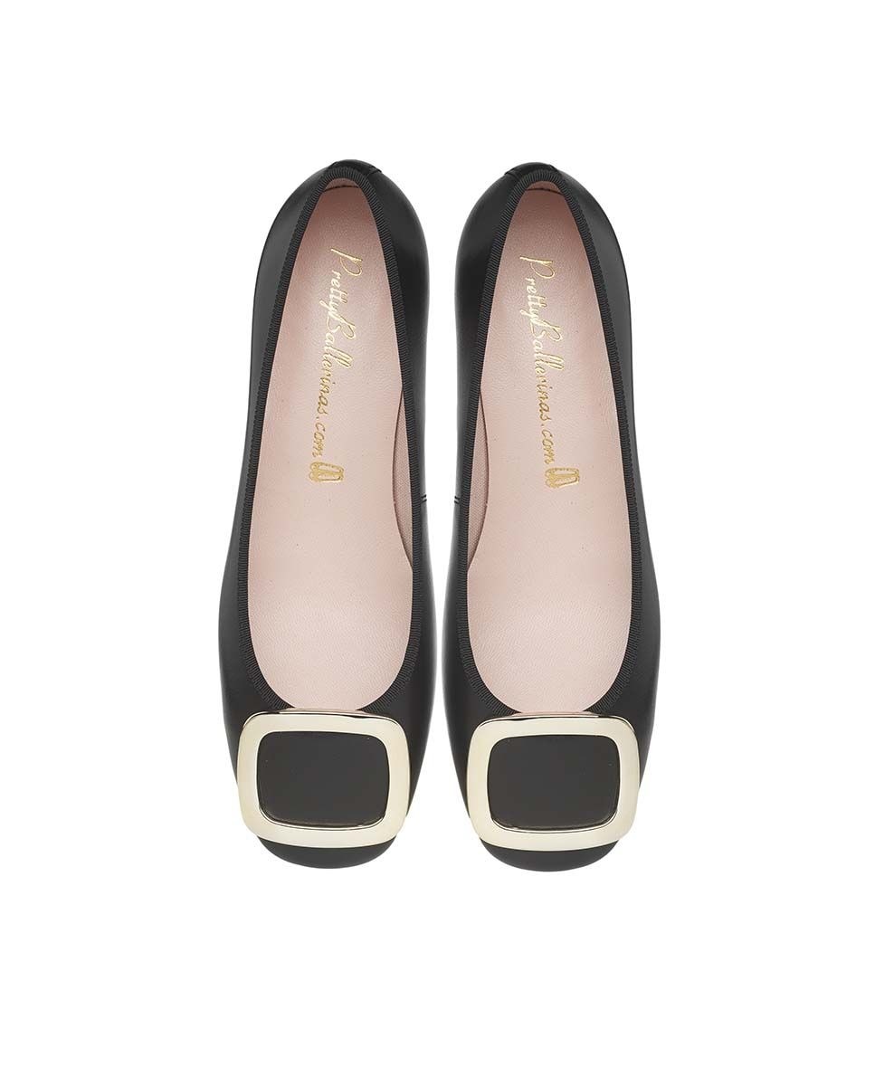 Leather Balerinas En InglÃ©s Stiletto Negro El Corte InglÃ©s El