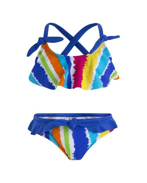 Con Tuc Bikini Bebé Multicolor Niña De Volante W9DE2YHI