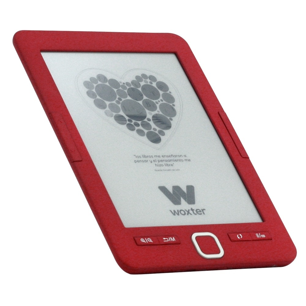 Libro electrónico ebook Scriba 195 Red con pantalla 6" E-Ink 4Gb + Micro SD