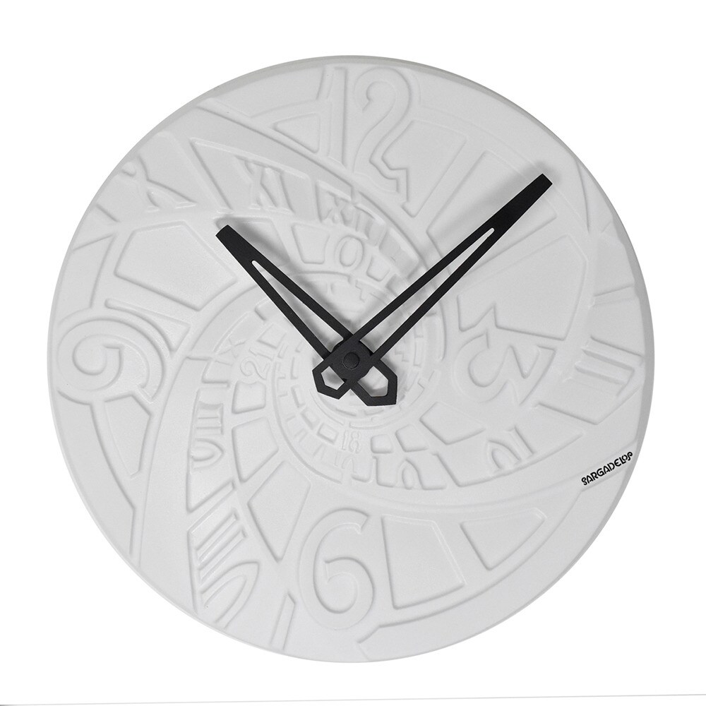 Sargadelos - Reloj Triple Helicoidal Blanco Sargadelos.