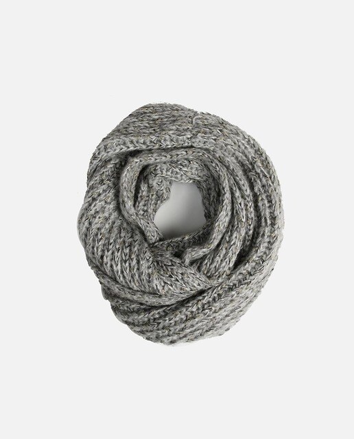 Zest Collar De Plata-mira Malla Bufanda