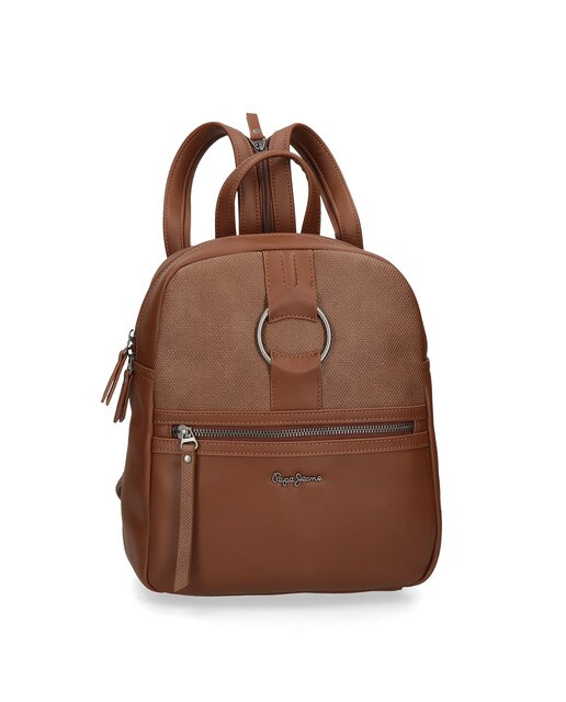 Mochila de mujer Pepe Jeans Daphne con cremallera y tirantes 