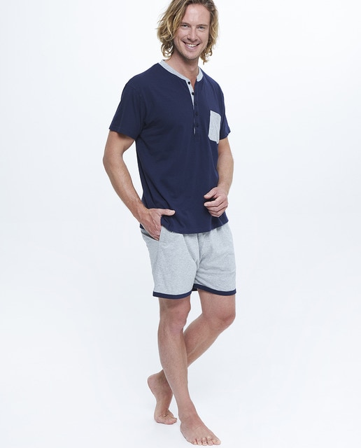 pijama algodon hombre el corte ingles