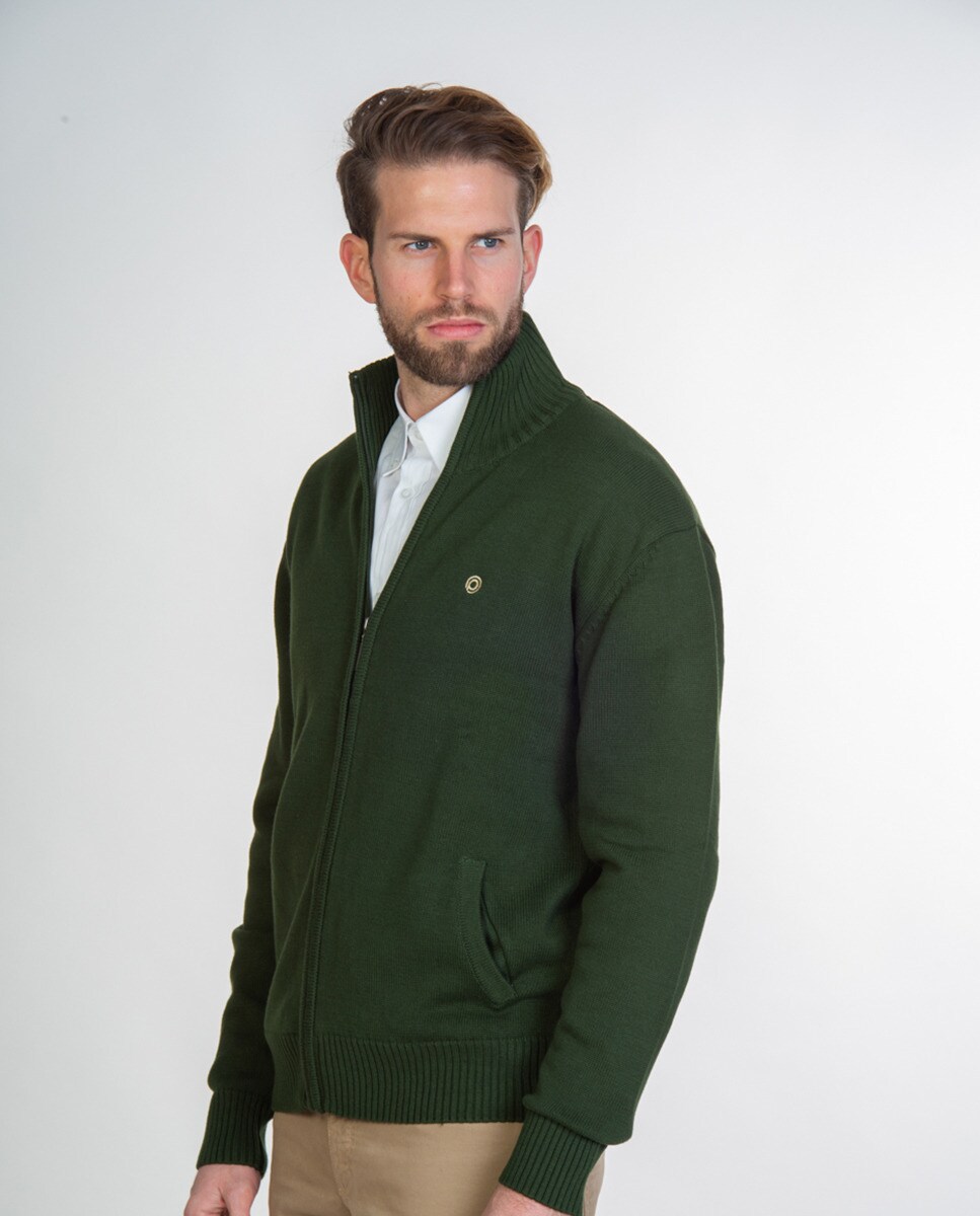 Rebeca de hombre con cremallera y bolsillos · Moda · El Corte Inglés