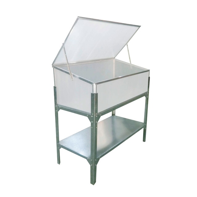 Invernadero  Gardiun Jaca Elevada 1 agua KIS12142 Policarbonato Transparente 104x53x108 cm
