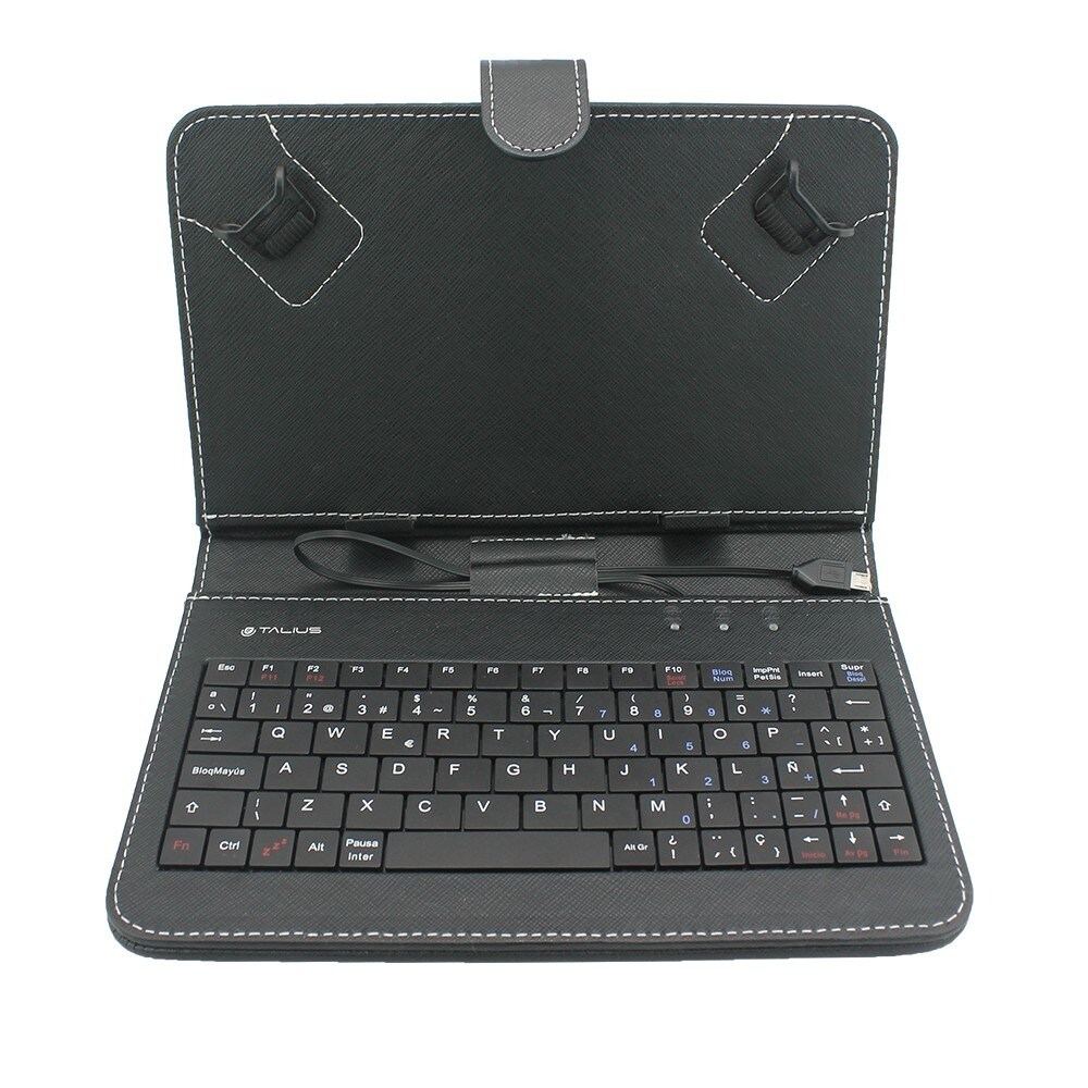 Talius funda con teclado para tablet 7'' CV-3003 black