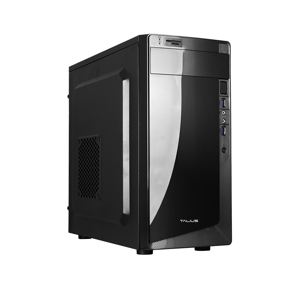 Talius caja micro-Atx Denver negra 500w USB 3.0 CON lector tarjetas