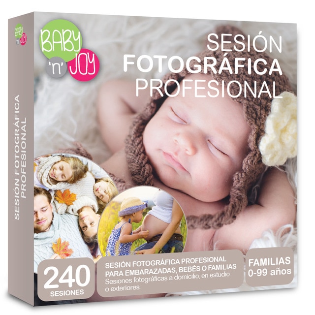 Njoy Experiences - Caja Regalo Sesión Fotográfica Para Tu Bebé "Njoy"